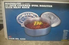 VINTAGE WAGNER MAGNALITE CLASSIS 21" ROASTER #4269 NEW IN ORIGINAL BOX