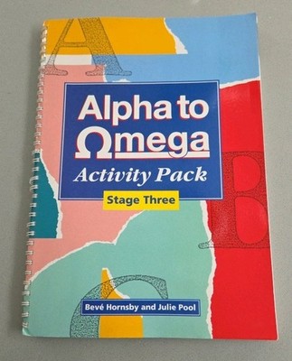 Alpha To Omega Activity Pack Stage Three Worksheets 1993 Learning Support