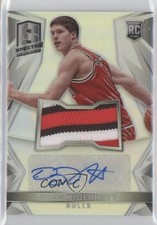 2014-15 Panini Spectra Rookie Jersey Auto Doug McDermott #109 Auto 1b0