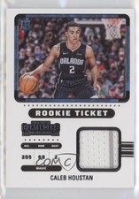 2022-23 Panini Contenders Rookie Ticket Swatches Caleb Houstan #RTS-CHM 0r4