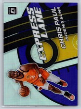 2021-22 Donruss Optic #9 Chris Paul Express Lane Purple Phoenix Suns