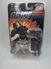 2007 GI Joe Snake Eyes with Timber 25th Anniversary Commando Foil