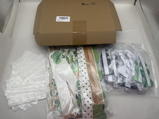 Classroom Bulletin Board Decoration Set Class Rules Posters w/Paper Fans READ