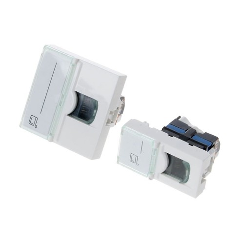 CAT6 Module Information Socket RJ45 Connector Keystone Jack Wall Plate - Afbeelding 8 van 10