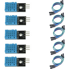 5Pcs DHT11 Temperature Humidity Sensor Module Digital Temperature Humidity Senso
