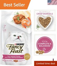 Purina Gourmet Filet Mignon Dry Cat Food with Real Seafood & Shrimp - 7 lb 6.14 per gallon