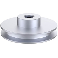 Outer Diameter 40Mm Single Groove Pulley 8Mm Fixed Bore Pulley for Drilling Mach