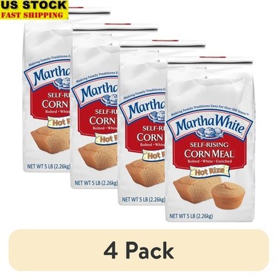 Self Rising Corn Meal Mix 5lb Cornbread Muffins Pancakes Fish Fry Baking New