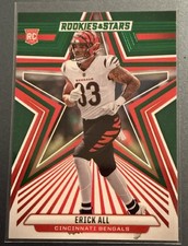 Panini 2024 Rookies & Stars Erick All #133 Green Cincinnati Bengals Rookie Card