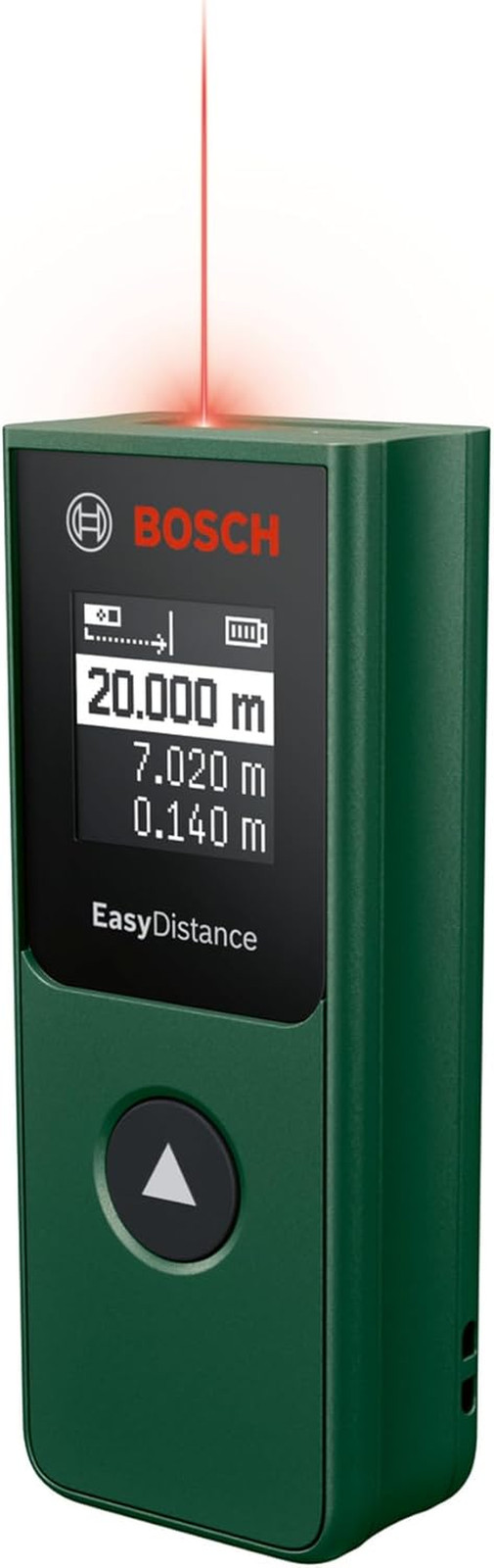 Télémètre laser Easydistance 20 pour mesure jusqu'à 20 m format poche noir