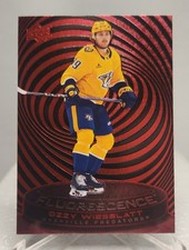 2025-26 Upper Deck Series 2 Red Flourescence Ozzy Wiesblatt #F-11 - Predators