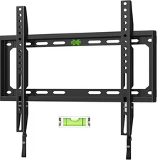 USX MOUNT Fixed TV Wall Mount with Low Profile for Most 26-60 Inch LED, LCD and