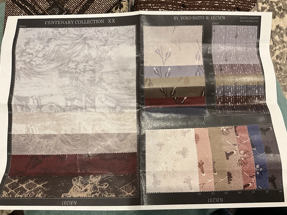 Colección XX Centenario de Taupés Japoneses de Yoko Saito por Lecien (38 Fat Qtrs) Foto 4 de 4