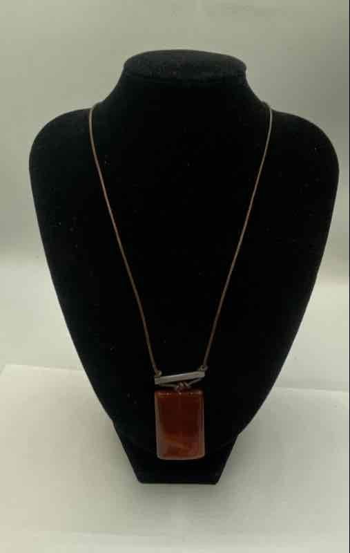 Sterling Silver Red Stone Assorted Necklaces & Br… - image 2