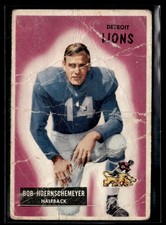 1955 Bowman Bob Hoernschemeyer Low Grade Set Break #84
