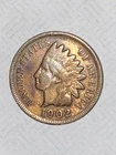 1902 Indian Head Penny Cent VF Toned