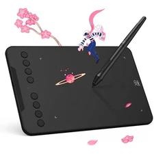 XPPen Deco 01 V3 Drawing Tablet 10×6.25 Inch Graphics Digital Drawing Tablet