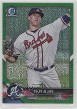 2018 Bowman Chrome Prospects Mega Box Green Mojo Refractor /99 Kolby Allard 1u6