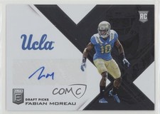 2017 Panini Elite Draft Picks Draft Picks Auto Fabian Moreau #271 Auto 0c2