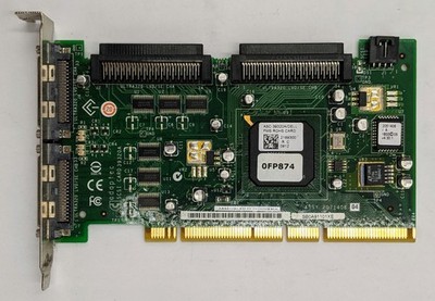 Dell PCI-X Ultra320 Dual Channel SCSI Network RAID Controller Card- FP874