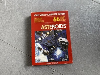 Asteroids Atari 2600 1st Edition 1979 Sammlerzustand, Viele Bilder