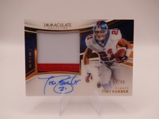 Tiki Barber 2025 Panini Immaculate CollectionPremium Signed No.PPA-TBR Card59/99