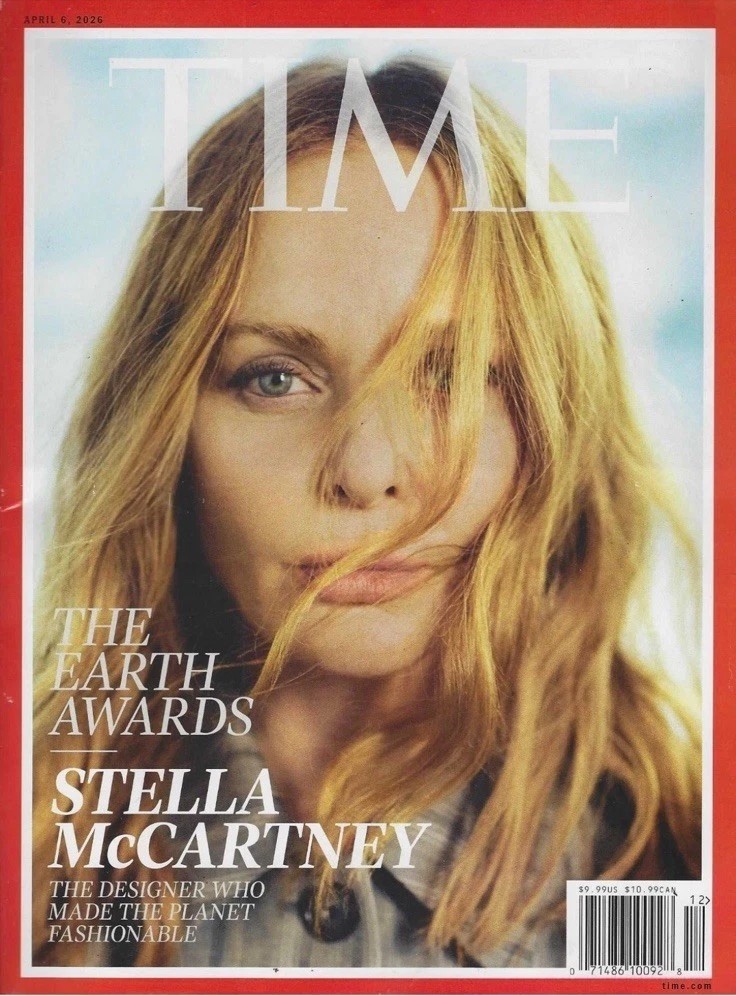 Stella McCartney TIME Magazine April 2026 6 Earth Awards Sealed Sigillata