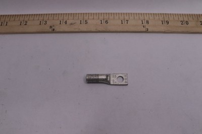 Burndy One-Hole Lug Compression Connector 4 AWG 3/8'' Stud Size
