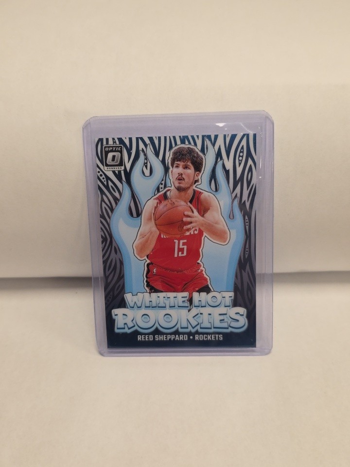 2024-25 Panini Donruss Optic Reed Sheppard Purple Prizm White Hot Rookies #12