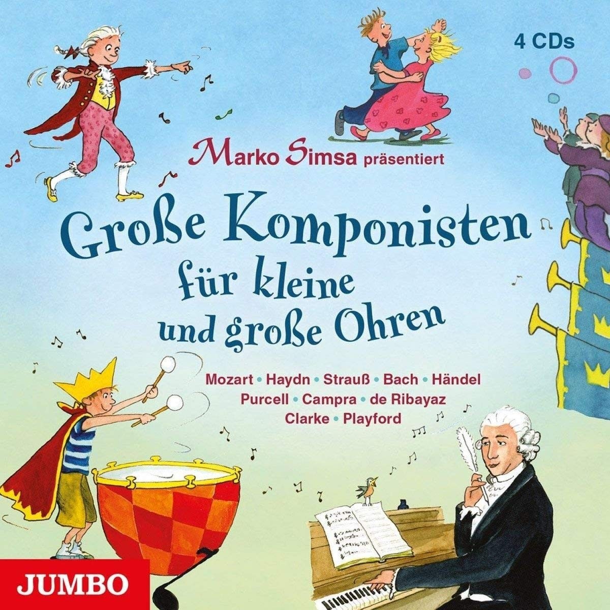 Marko Simsa Grosse Komponisten Für Kleine und Grosse Ohren (CD)