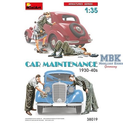MINIART MA38019 Car maintenance 1930-40s