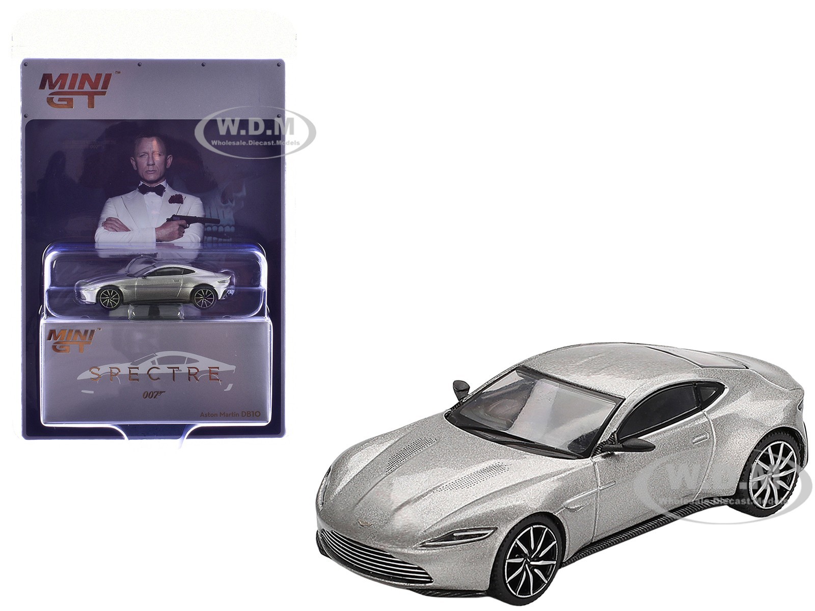 Aston Martin Db10 Silver 007 James Bond 