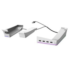 For PS5 Pro for stand With Multiple LED Settings And USB Hub Accessory Support