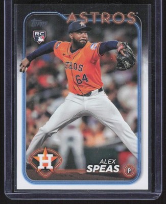 2024 Topps Update Alex Speas Rookie Houston Astros #US222
