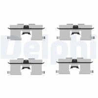 Delphi ZubehöRsatz, Scheibenbremsbelag LX0407 FüR Chevrolet Daewoo
