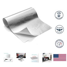 Flexible 12''x12'' Aluminized Heat Barrier - Multi-Purpose Thermal Insulation