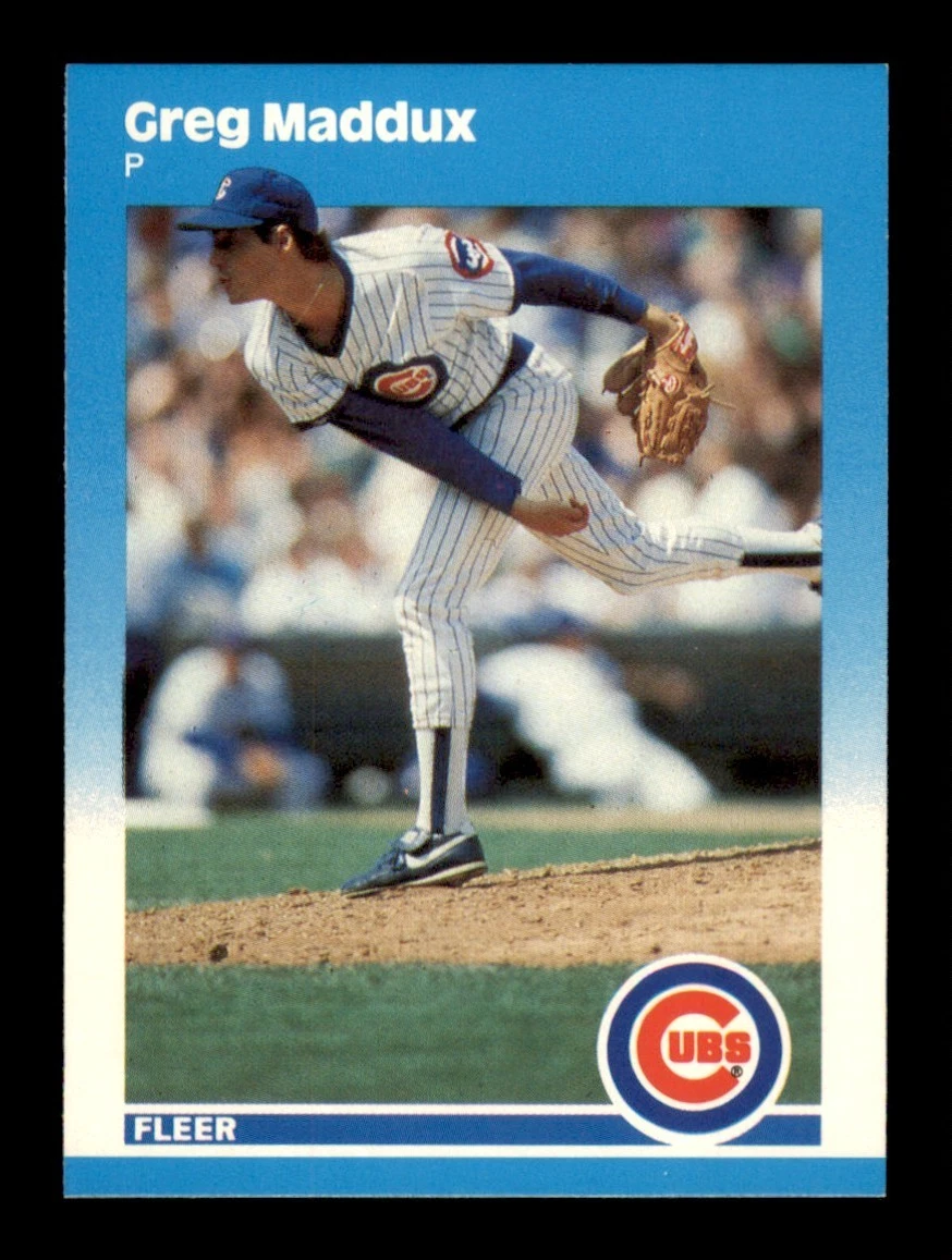 スポーツ選手 87 fleer update greg maddux rc!.! 1987 Fleer Update - Greg Maddux #U-68 for sale | eBay