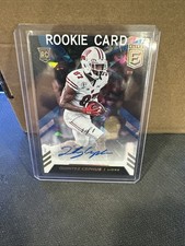 2020 Panini Donruss Elite Quintez Cephus 1/1 ?Rookie Auto Card RC Detroit Lions. rookie card picture