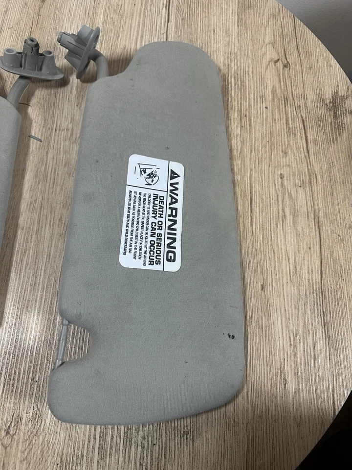 Dodge Dakota 2000-2004 parasoles conductor pasajero par tela OEM Foto 2 de 4