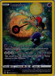 Lunatone GG11/GG70 Crown Zenith Galarian Gallery Full Art Ultra Rare Holo