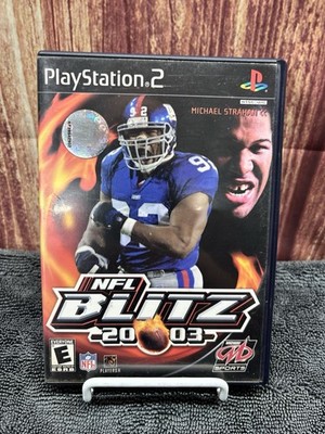 PS2 NFL Blitz 2003 (Playstation 2, PS2) Black Label CIB Complete Tested