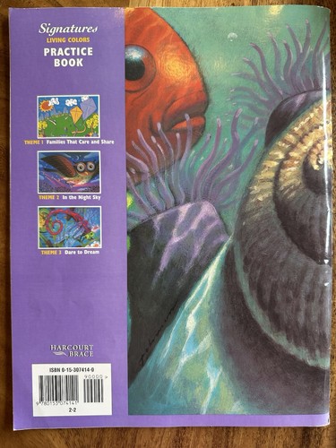 Signatures, Grades 2-3, Three Practice Books, Diamond, Living Colors, Blue - Picture 2 of 11