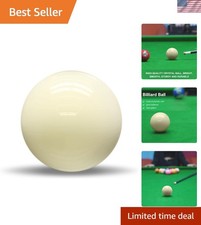 High-Quality Resin 2.25" Cue Ball - Exceptional Durability for All Skill Levels