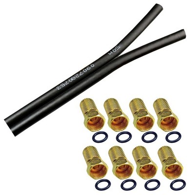 3m  TWIN 2x7 DIGITAL Koaxkabel Koax Antennen Sat Kabel TV Antene  4K