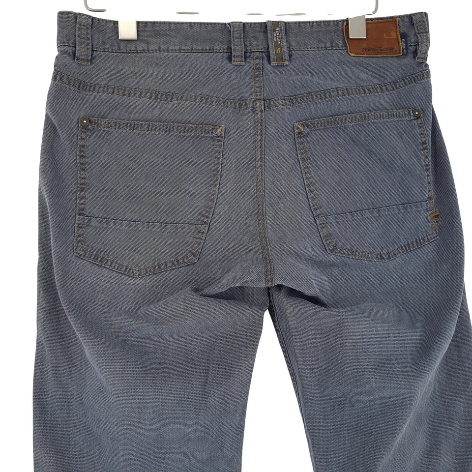 Pantalones de mezclilla Camel Active Houston para hombre elásticos regulares rectos talla Jc6 W33 L34 Foto 3 de 4