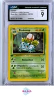 BISAKNOSP POKEMON 30/102 1999 BASE SET 1ST EDITION GERMAN CGC 9