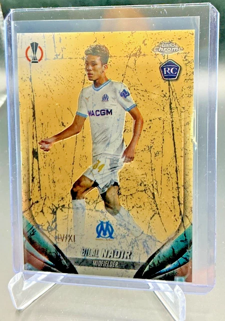 2023/24 Topps Chrome UEFA Soccer BILAL NADIR RC Roman Numerals IV/XI #77