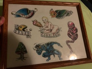 Vintage Tattoo Flash