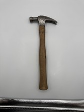 Vintage Plumb curved Claw Hammer w/ handle made in USA