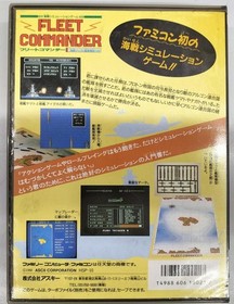 ASCII Famicom Soft FLEET COMMANDER Used